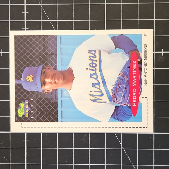 Pedro Martinez 1991 Classic Best 355  San Antonio Missions rookie Near Mint! - Picture 4 of 5